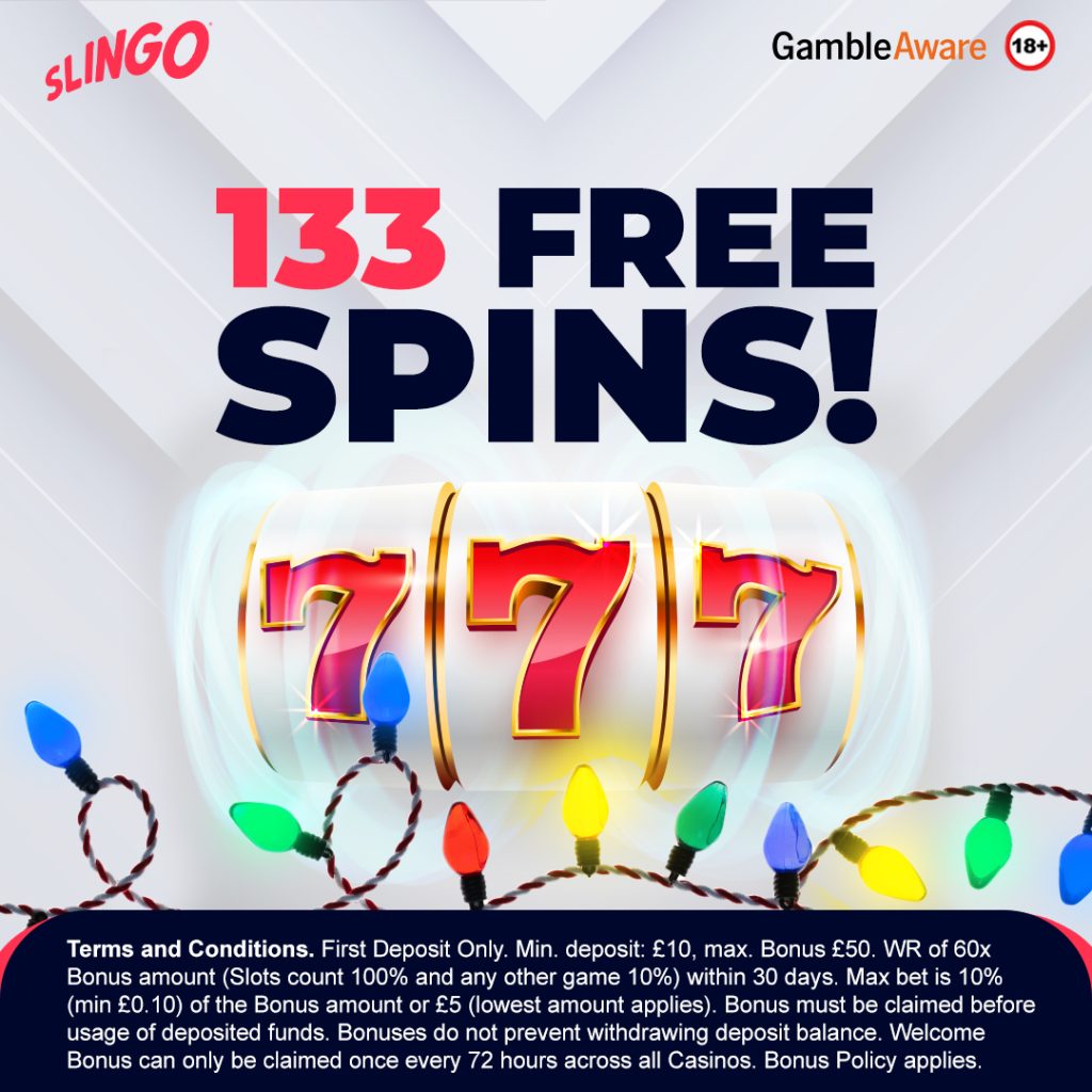slingo free spins bonus